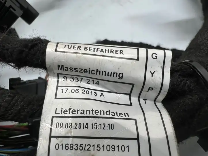 BMW 4 F32 F33 (2013 - 2017) 9327355 Проводка аудиосистемы — фото 10