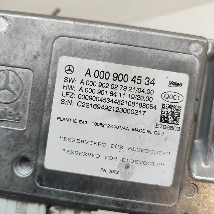 Mercedes-Benz GLE W167 (2019 - ) A0009004534 Bluetooth модуль — фото 6