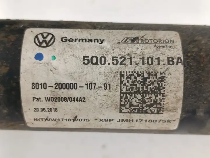 Volkswagen Golf VII (2013 - 2019) 5Q0521101BA Карданный вал в сборе — фото 7