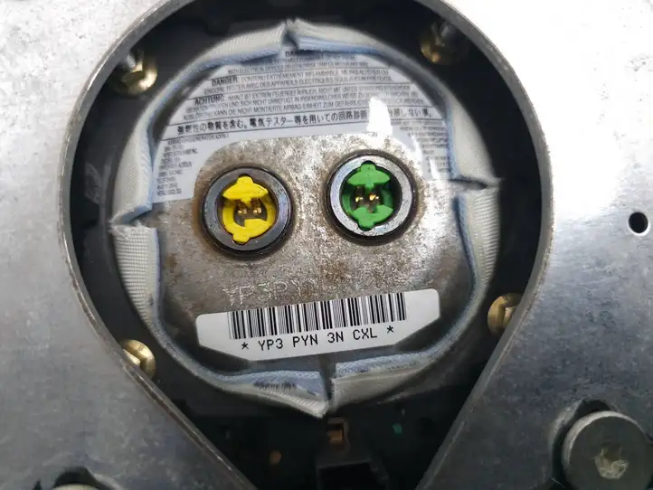 Mercedes-Benz SL R230 (2001 - 2012) A2304600198 Крышка airbag рулевого колеса — фото 10