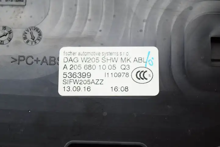 Mercedes-Benz GLC X253/C253 (2015 - ) A2056801005 Другая деталь консоли (туннеля) — фото 3