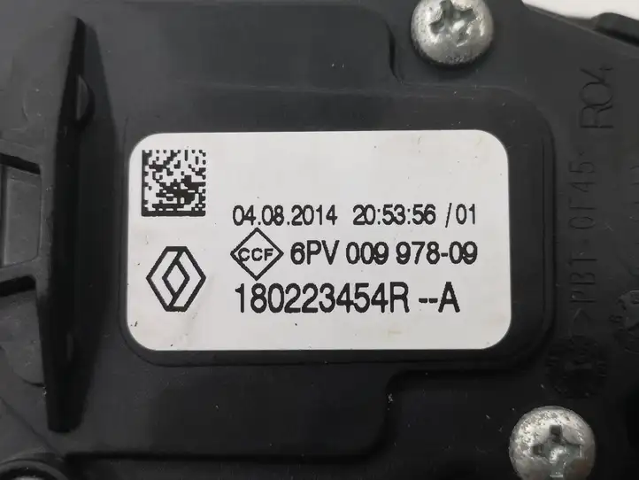 Renault Clio IV (2012 - 2019) 180223454R Педаль акселератора — фото 5