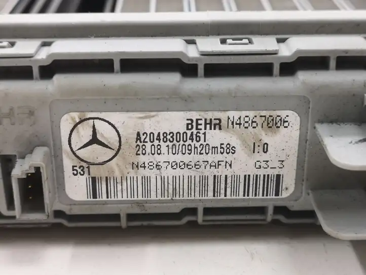 Mercedes-Benz E W212 (2009 - 2016) A2048300461 Электрический отопитель салона — фото 3