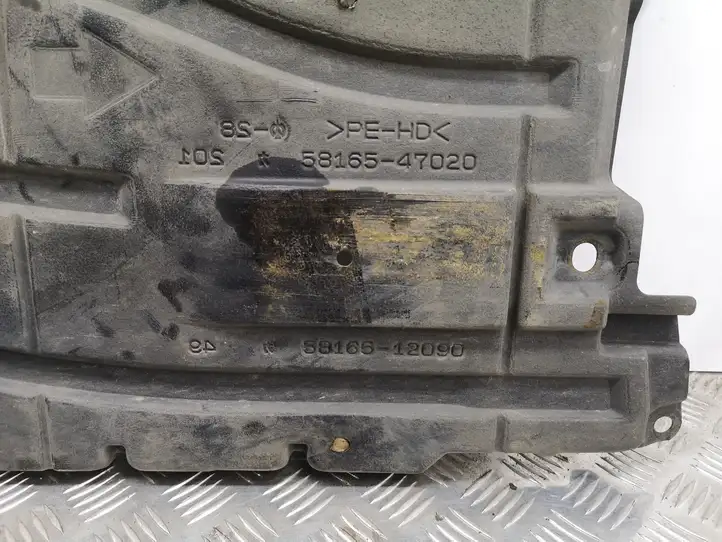 Toyota Prius (XW30) (2009 - 2015) 5816547020 Защита двигателя — фото 2