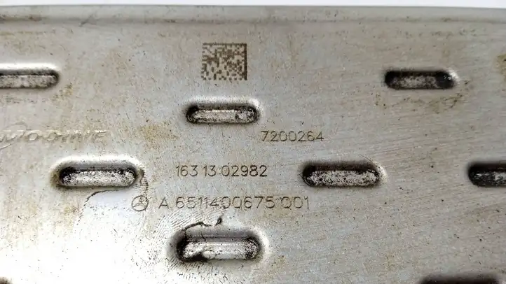 Mercedes-Benz E W212 (2009 - 2016) A6511400675 Охладитель клапана EGR — фото 2