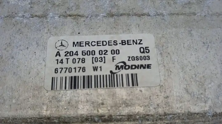 Mercedes-Benz E W212 (2009 - 2016) A2045000200 Интеркулер — фото 2