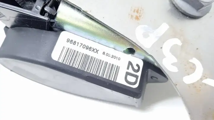 Citroen C3 (2009 - 2013) 96817096XX Задний ремень безопасности — фото 2