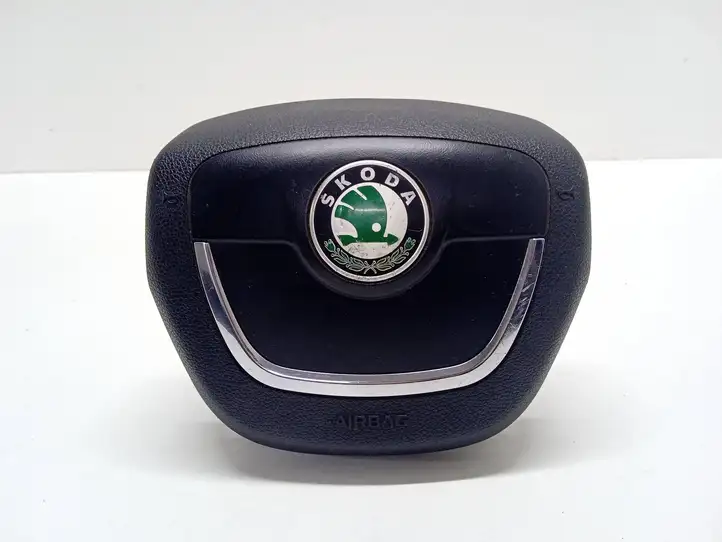 Skoda Octavia Mk2 (1Z) (2004 - 2013) 1Z0880201AH Подушка безопасности руля — фото 1