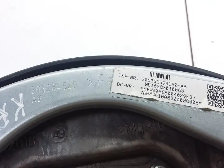 Volkswagen Crafter (2006 - 2016) 305264520 Подушка безопасности руля — фото 4