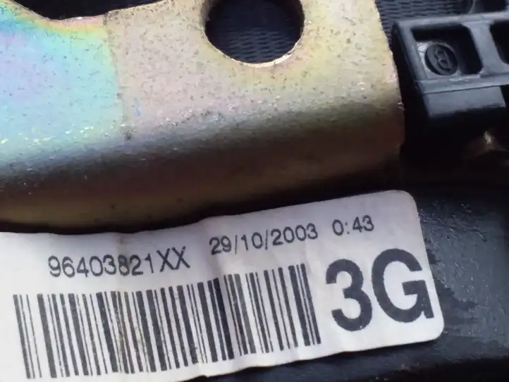 Peugeot 307 (2005 - 2008) 96403821XX Ремень безопасности 3-го ряда — фото 4