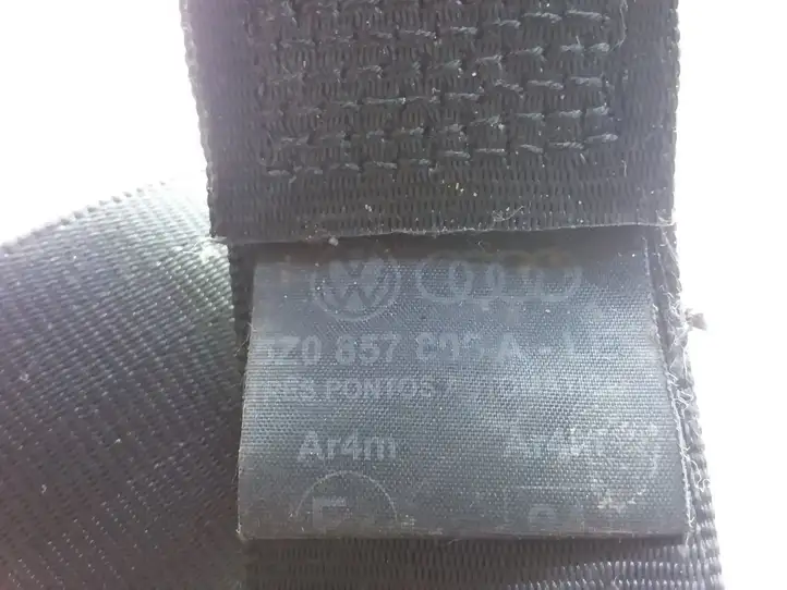 Volkswagen Fox (2005 - 2009) 5Z0857895A Задний ремень безопасности — фото 3