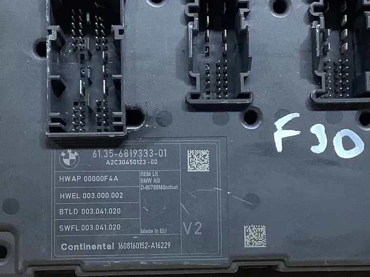 BMW 3 F30 F35 F31 (2012 - 2018) 6819333 Модуль комфорта — фото 2