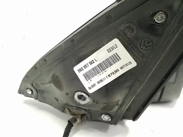 Volkswagen Tiguan (2007 - 2011) 5N2857502L Боковое зеркало с электроприводом — фото 9