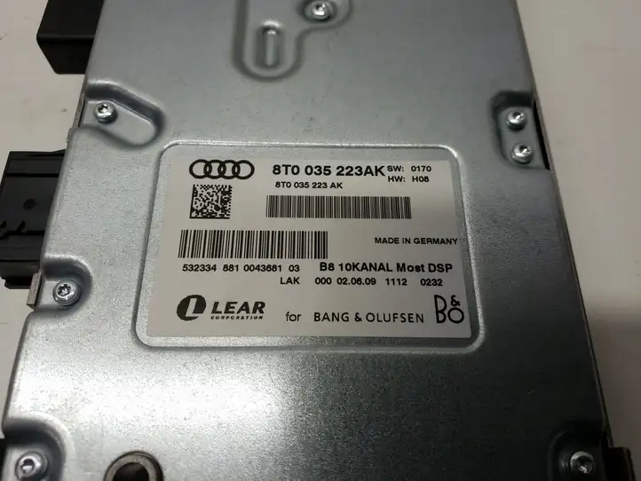 Audi A4 S4 B8 8K (2007 - 2011) 8T0035223AK Усилитель звука — фото 5
