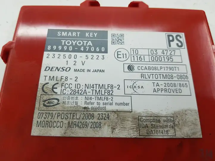 Toyota Prius (XW30) (2009 - 2015) 8999047060 Прочие блоки управления — фото 5
