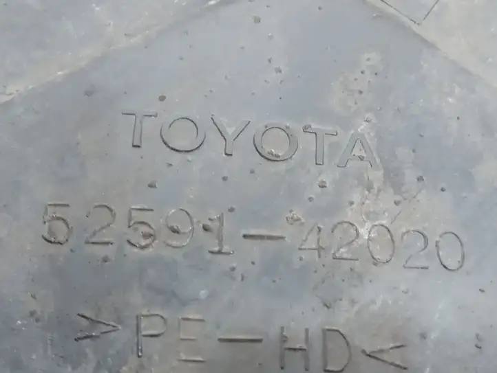 Toyota RAV 4 (XA20) (2000 - 2005) 5259142020 Защита заднего бампера — фото 3