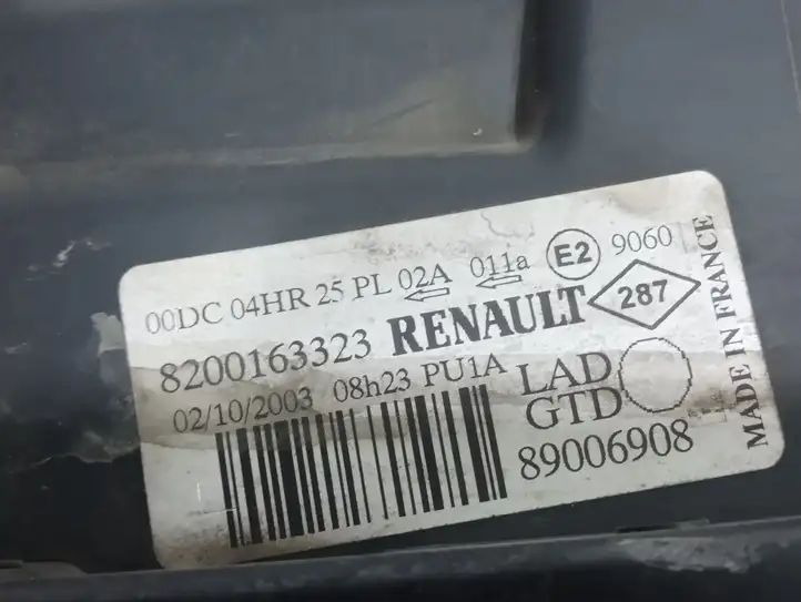 Renault Laguna II (2001 - 2005) 8200163323 Передняя фара — фото 6