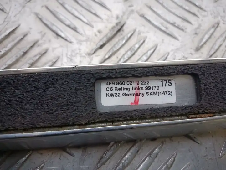Audi A6 S6 C6 4F (2008 - 2011) 4F9860021J Рейлинги крыши — фото 3