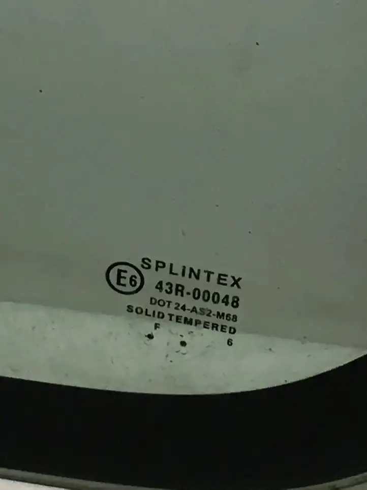 Toyota Aygo AB10 (2005 - 2008) 43R00048 Заднее боковое стекло — фото 2