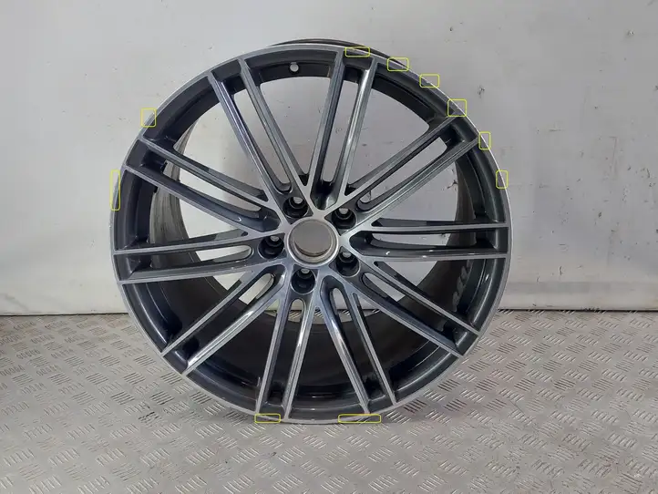Porsche Cayenne (9Y0 9Y3) (2018 - ) 9Y3601025AJ Легкосплавный колесный диск R22 — фото 1