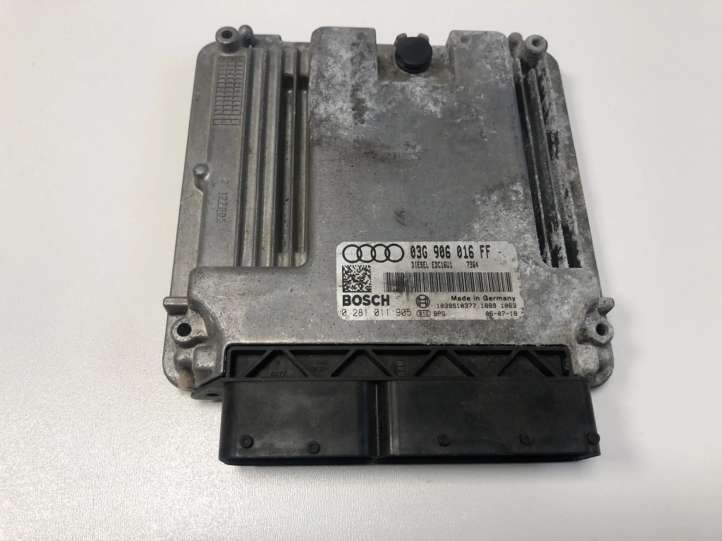 03G906016FF Audi A3 S3 8P Variklio valdymo blokas