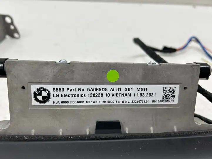 BMW iX3 G08 (2020 - ) 5A4735401 Магнитола / мультимедийная система — фото 5