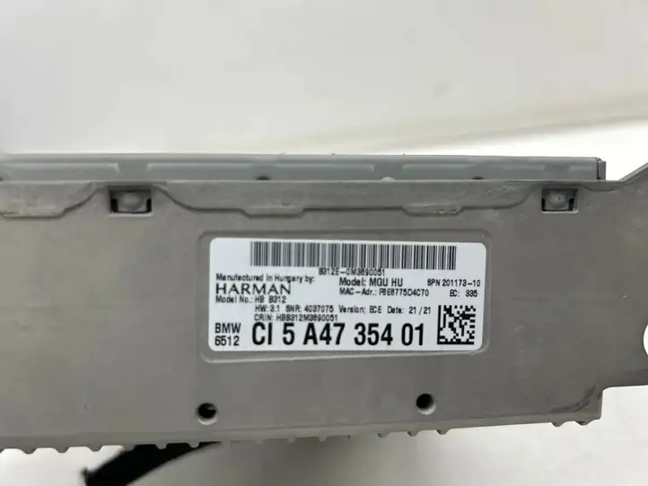 BMW iX3 G08 (2020 - ) 5A4735401 Магнитола / мультимедийная система — фото 7