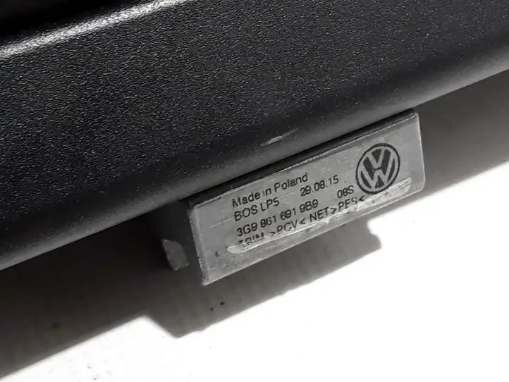 Volkswagen PASSAT B8 (2015 - ) 3G9861691 Шторка багажника (сетка) — фото 2