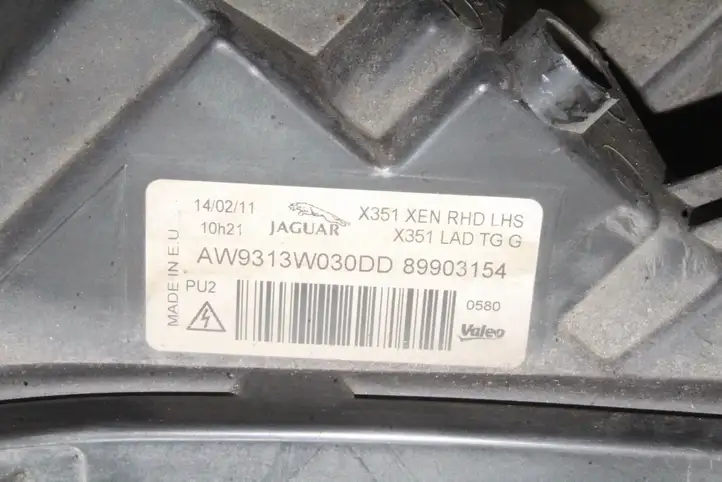 Jaguar XJ X351 (2009 - 2019) AW9313W030DD Передняя фара — фото 9