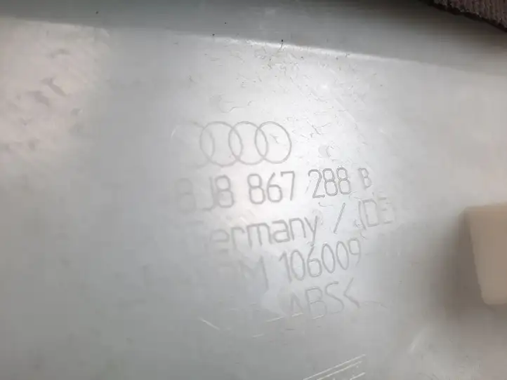 Audi TT TTS Mk2 (2006 - 2010) 8J8867287B Верхняя обшивка стойки D — фото 13