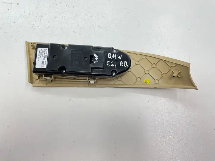 BMW 5 E60 E61 (2004 - 2010) 6951925 Кнопка стеклоподъемников — фото 4