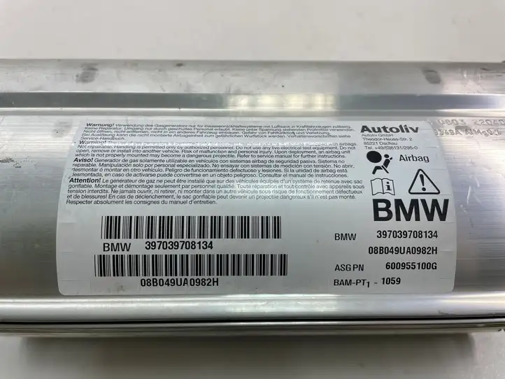 BMW 5 E60 E61 (2004 - 2010) 397039708134 Подушка безопасности пассажира — фото 6