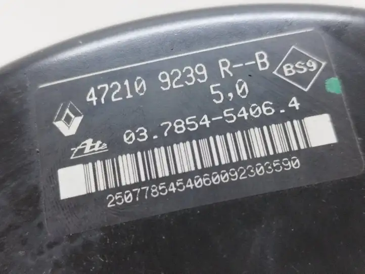 Dacia Sandero (2008 - 2012) 472109239R Вакуумный усилитель тормозов — фото 2