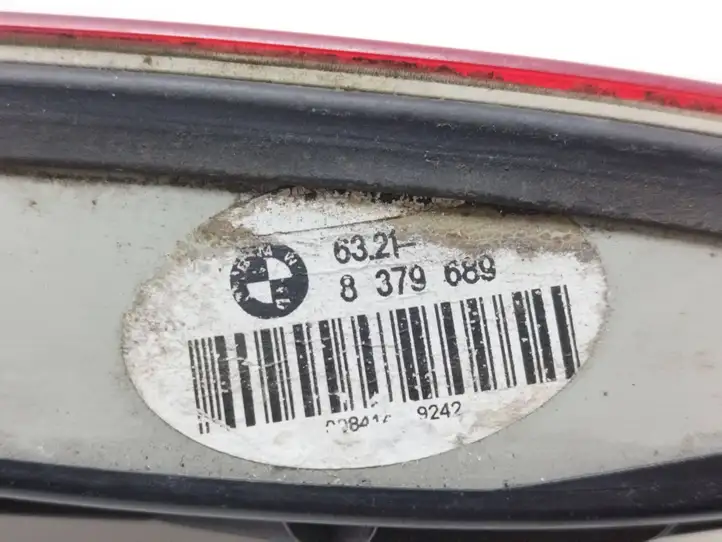 BMW 7 E65 E66 (2001 - 2008) 8379689 Задний фонарь в крышке багажника — фото 2