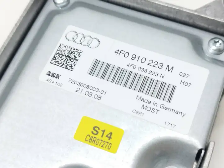 Audi A6 S6 C6 4F (2008 - 2011) 4F0910223M Усилитель звука — фото 2