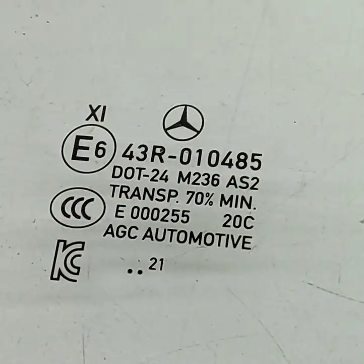 Mercedes-Benz EQS V297 (2021 - ) A2977302600 Стекло задней двери — фото 6
