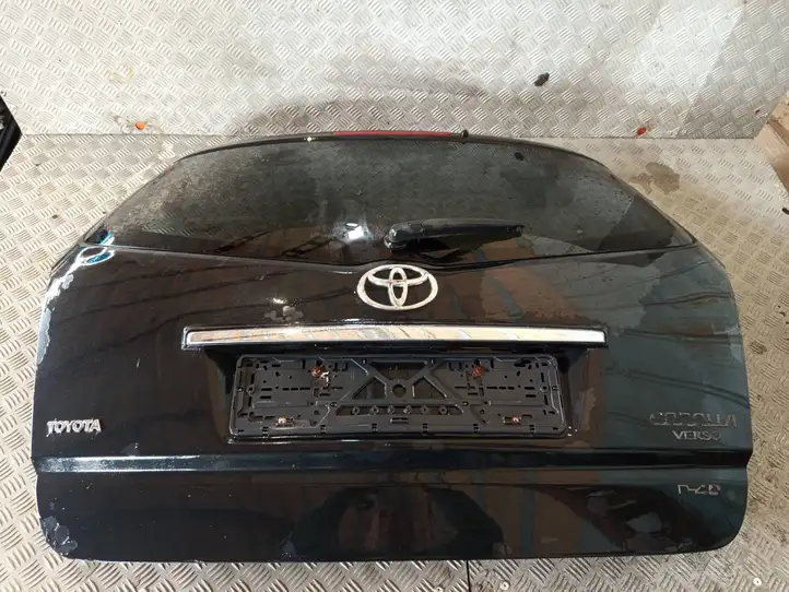 Toyota Corolla Verso AR10 (2004 - 2009) Звукоизоляция багажника — фото 1