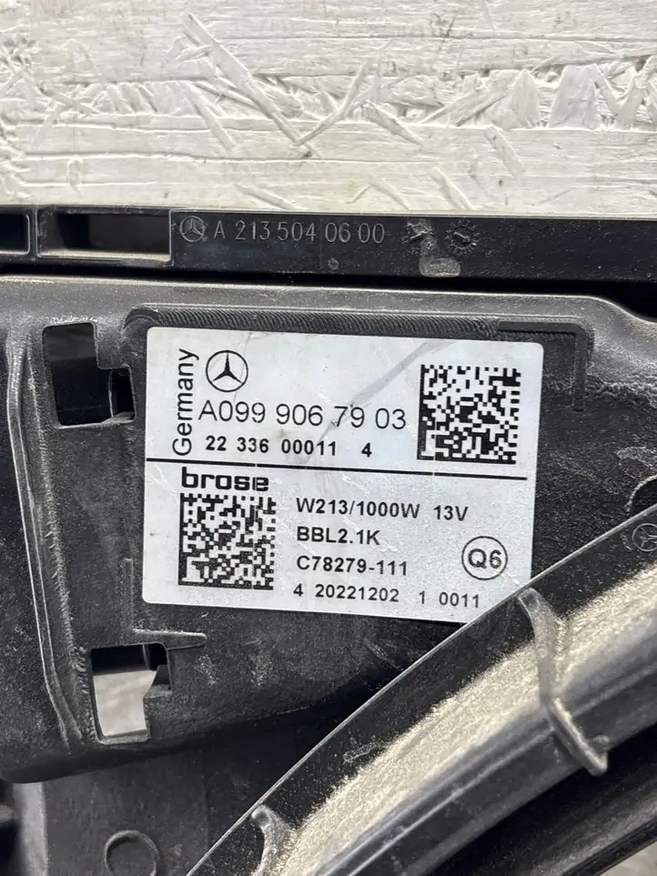 Mercedes-Benz GLC X253/C253 (2015 - ) A0999067903 Комплект вентиляторов системы охлаждения — фото 7