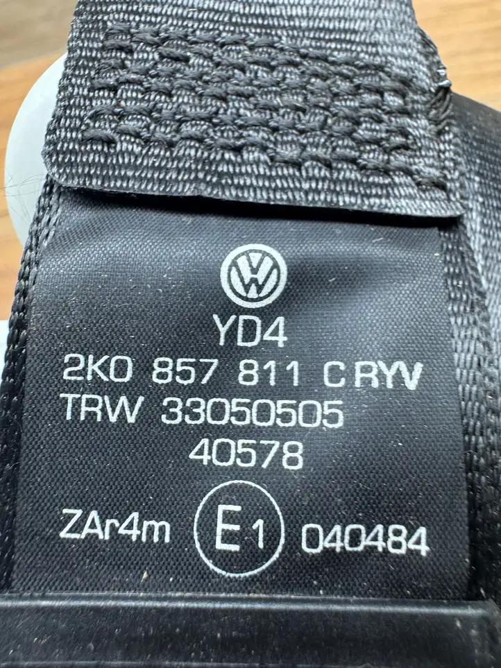 Seat Alhambra (Mk2) (2010 - 2017) 2K0857811CP Ремень безопасности потолочный — фото 5