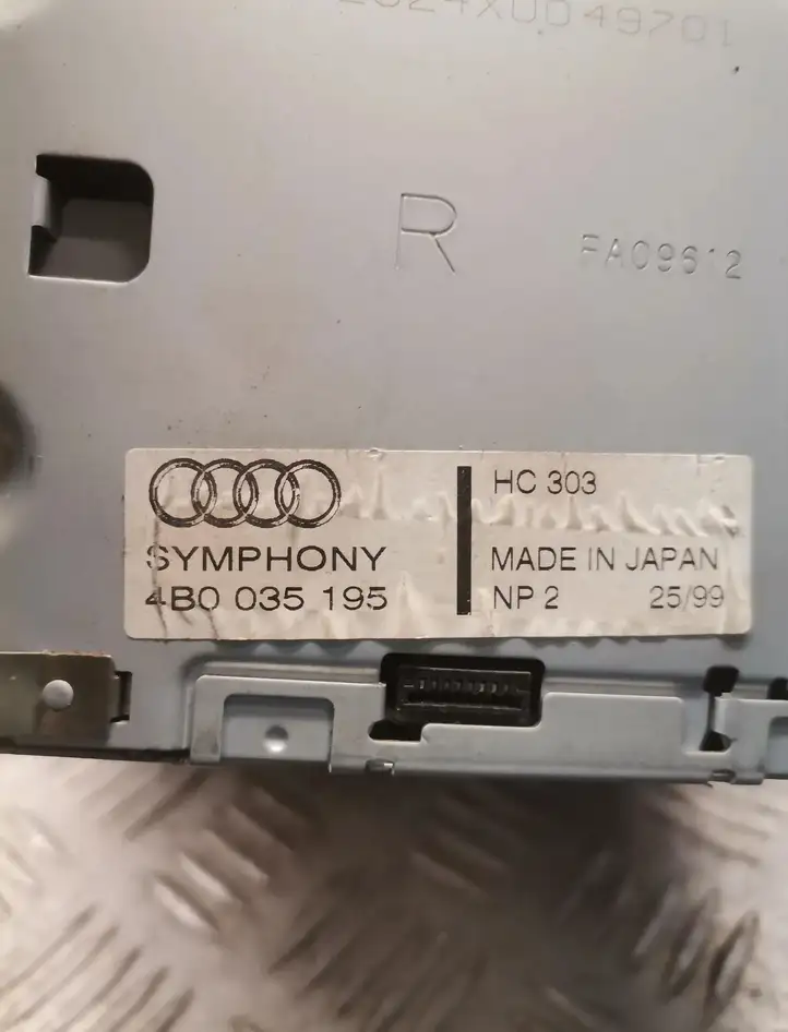 Audi A6 S6 C5 4B (2001 - 2004) Магнитола / мультимедийная система — фото 5