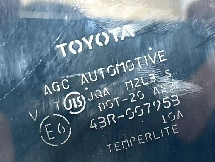 Toyota Land Cruiser (J150) (2009 - ) 43R007953 Стекло задней двери — фото 3