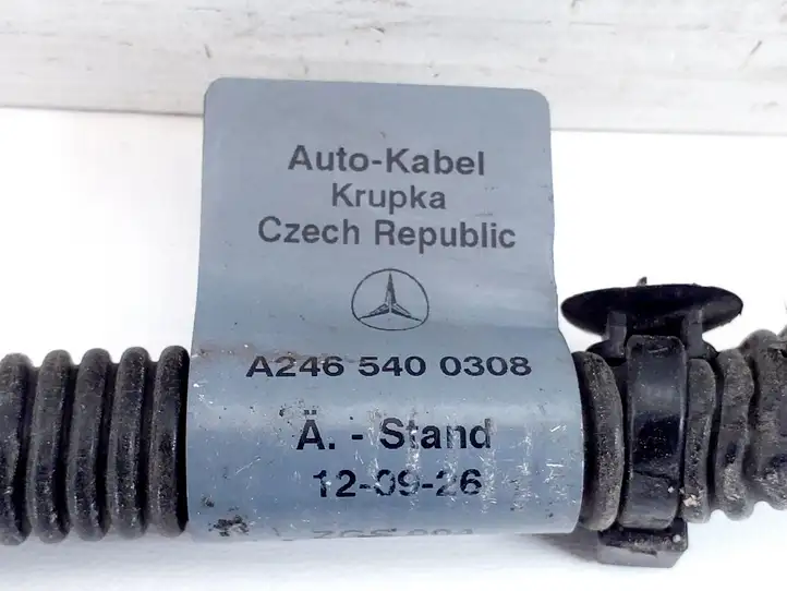 Mercedes-Benz GLA W156 (2013 - 2017) A2465400308 Минусовой провод аккумулятора — фото 5