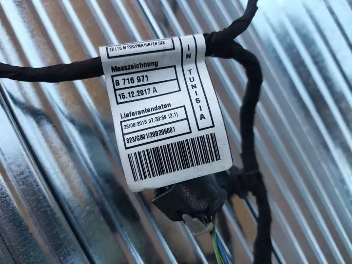 BMW 3 G20 G21 (2019 - ) 8716973 Прочая электропроводка — фото 2