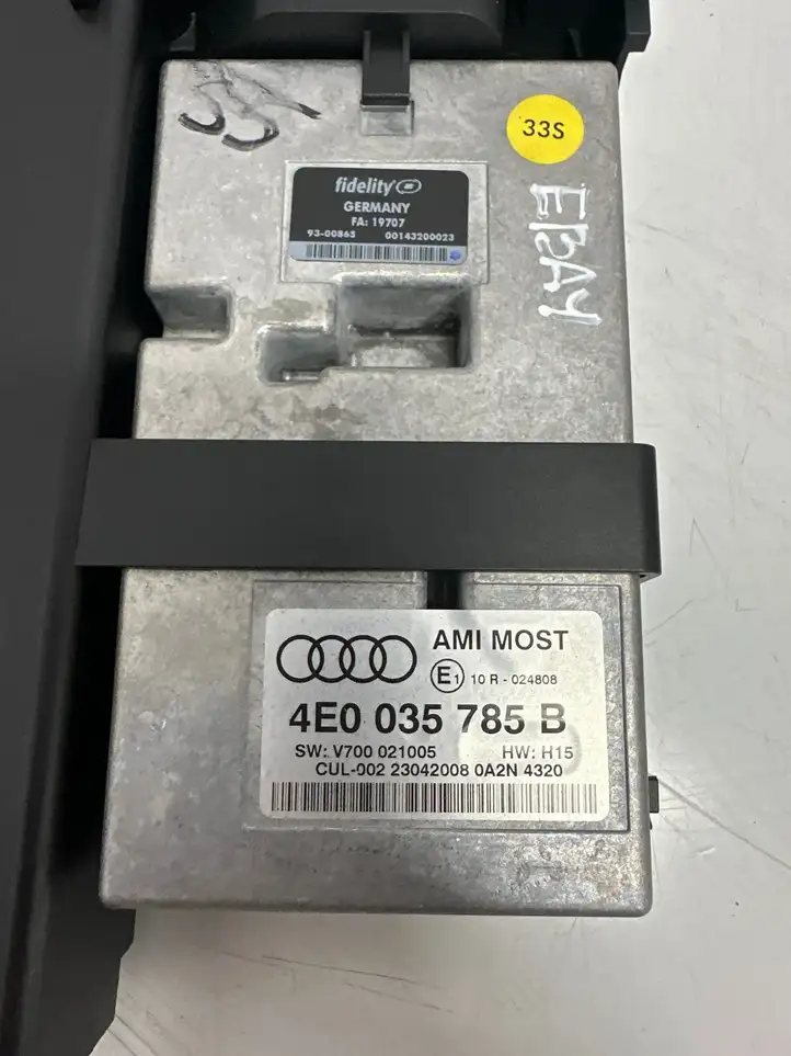 Audi A6 S6 C6 4F (2004 - 2008) 4E0035785B Блок Hi-Fi аудиосистемы — фото 3