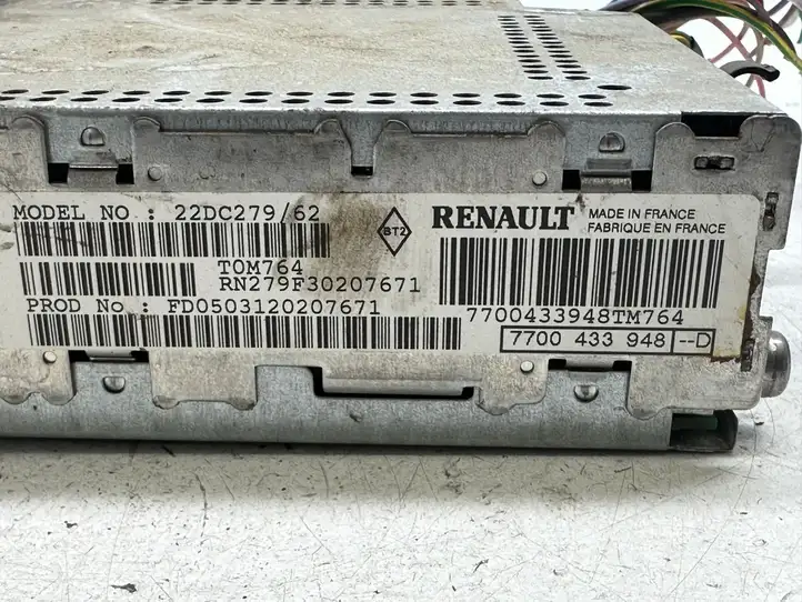 Renault Kangoo I (2003 - 2008) 7700433948D Магнитола / мультимедийная система — фото 4