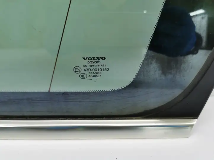 Volvo XC60 (2008 - 2013) E243R0010152 Заднее боковое стекло — фото 2