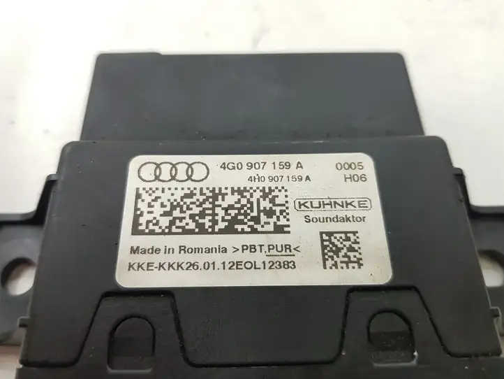 Audi A7 S7 4G (2010 - 2014) 4G0907159A Прочие блоки управления — фото 6