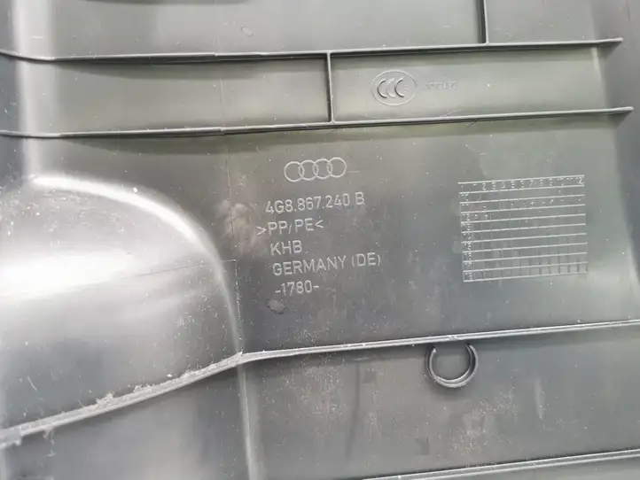 Audi A7 S7 4G (2010 - 2014) 4G8867240B Нижняя обшивка стойки B — фото 7