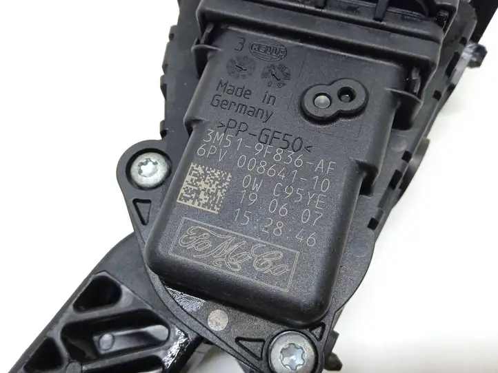 Ford Focus C-MAX (2003 - 2010) 3M519F836AF Педаль акселератора — фото 2