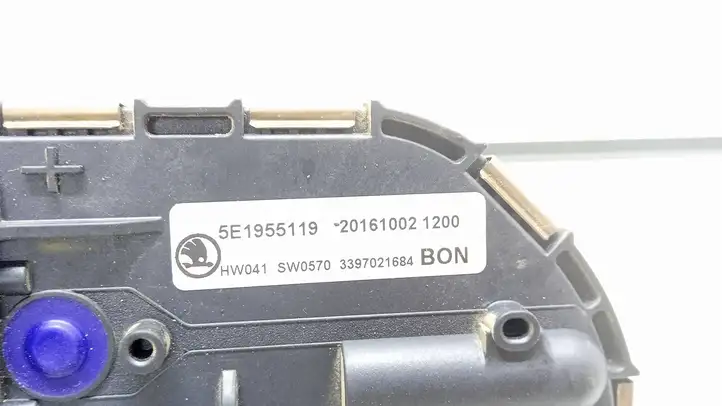 Skoda Octavia Mk3 (5E) (2013 - 2019) 5E1955119 Комплект механизма стеклоочистителей — фото 2
